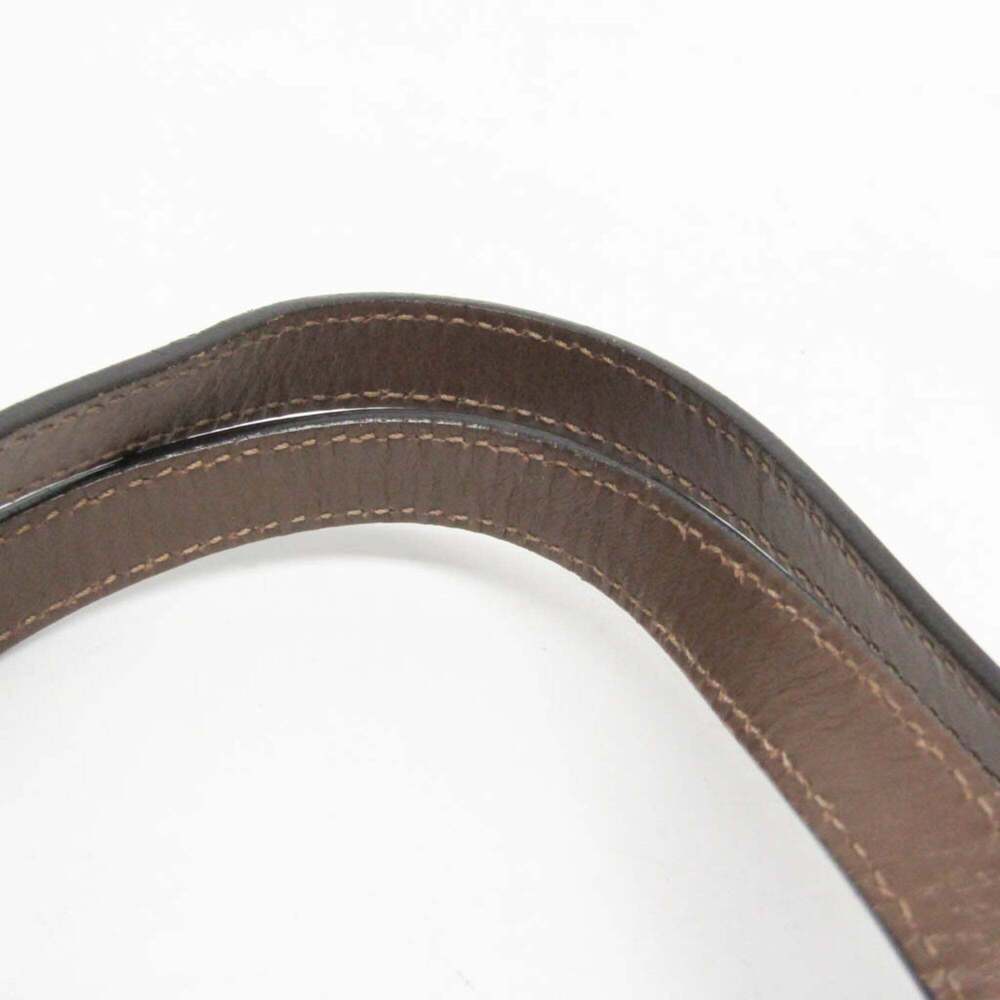 GUCCI Brown Leather Shoulder Bag - Picture 12 of 16